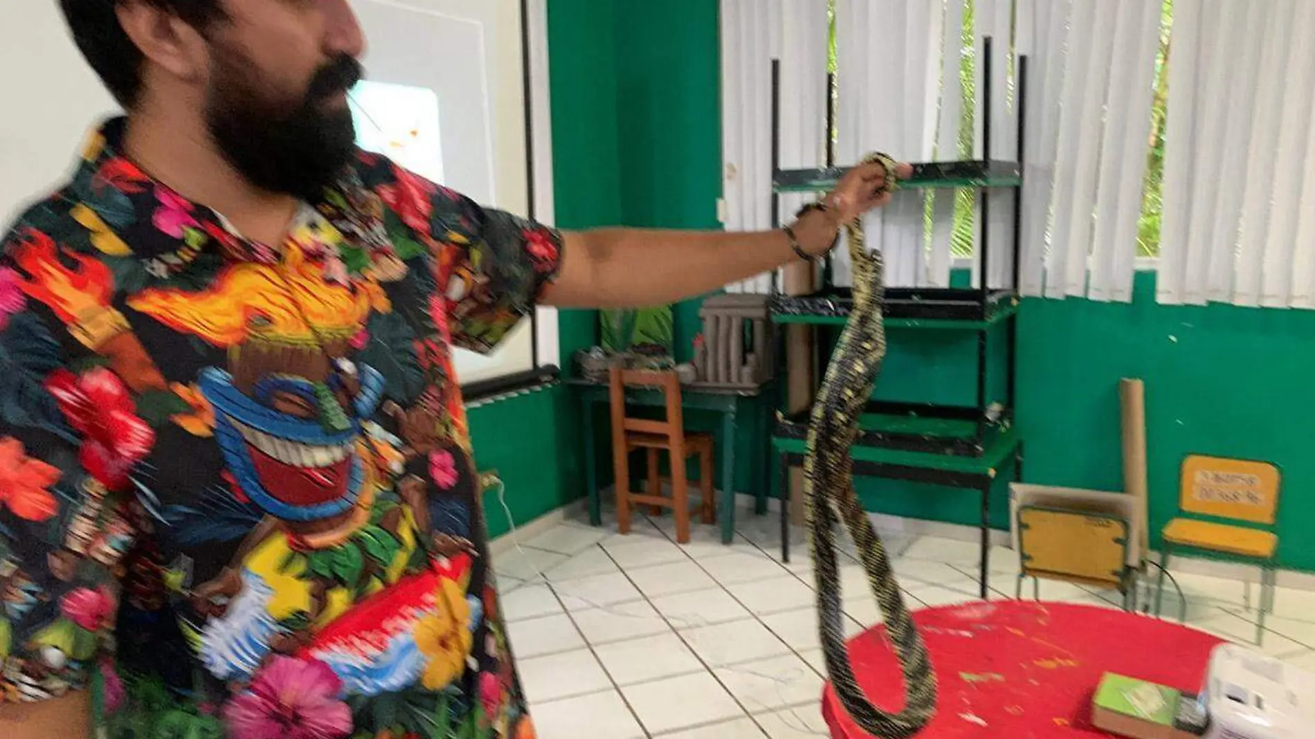 Biólogo-Mostrando-Una-Serpiente copia